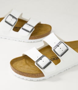 ARIZONA WHITE GUNMETAL BIRKOFLOR
