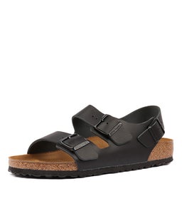 MILANO BK BLACK LEATHER