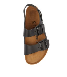 MILANO BK BLACK LEATHER