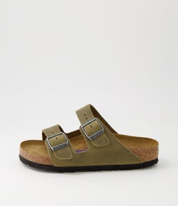 ARIZONA SFB NUBUCK FADED KHAKI OILED LEATHER