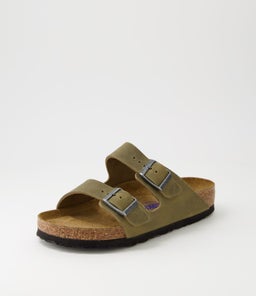 ARIZONA SFB NUBUCK FADED KHAKI OILED LEATHER