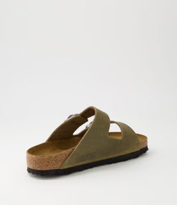 ARIZONA SFB NUBUCK FADED KHAKI OILED LEATHER