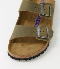 ARIZONA SFB NUBUCK FADED KHAKI OILED LEATHER