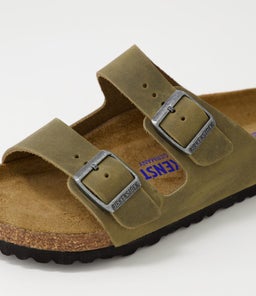 ARIZONA SFB NUBUCK FADED KHAKI OILED LEATHER
