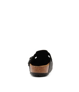 BOSTON MEN'S BLACK OIL LEATHER