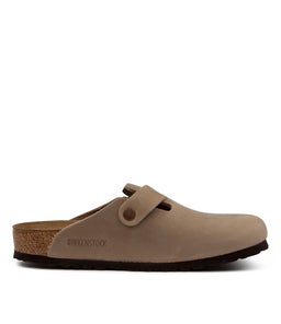 BOSTON MEN'S TOBACCO BROWN OILED LEATHER