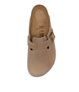 BOSTON MEN'S TOBACCO BROWN OILED LEATHER