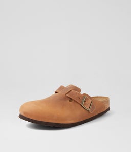 BOSTON MEN'S COGNAC OILED LEATHER