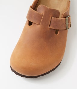 BOSTON MEN'S COGNAC OILED LEATHER