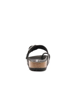 MIRAMAR BIG BUCKLE BLACK OIL LEATHER