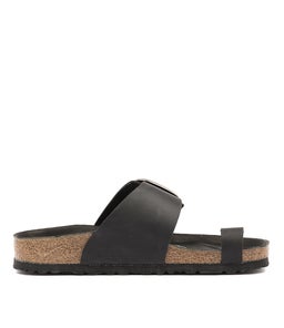 MIRAMAR BIG BUCKLE BLACK OIL LEATHER