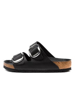 ARIZONA BIG BUCKLE BLACK OILED LEATHER