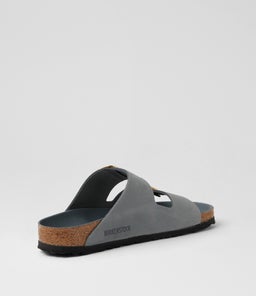ARIZONA BIG BUCKLE BASALT GREY OILED LEATHER