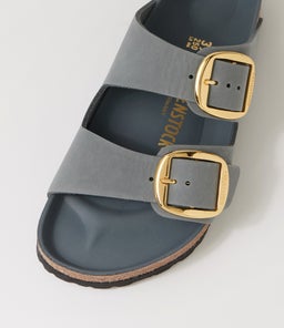ARIZONA BIG BUCKLE BASALT GREY OILED LEATHER