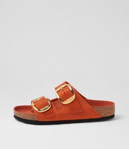 ARIZONA BIG BUCKLE BURNT ORANGE OILED LEATHER