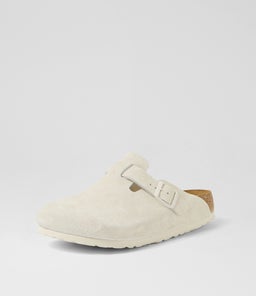 BOSTON SFB ANTIQUE WHITE SUEDE