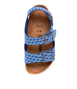 MILANO KIDS TOT BK CUBE BLUE MICROFIBER
