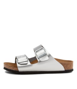 ARIZONA KIDS TOT BK METALLIC SILVER BIRKOFLOR
