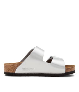 ARIZONA KIDS TOT BK METALLIC SILVER BIRKOFLOR