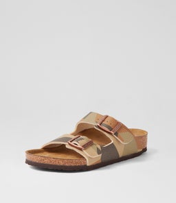 ARIZONA KIDS JNR BK BROWN MULTI BIRKOFLOR