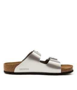 ARIZONA KIDS JNR BK METALLIC SILVER BIRKOFLOR
