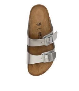 ARIZONA KIDS JNR BK METALLIC SILVER BIRKOFLOR