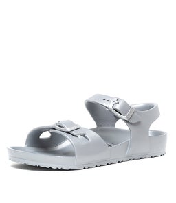 RIO KIDS EVA JNR BK METALLIC SILVER EVA