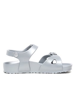 RIO KIDS EVA JNR BK METALLIC SILVER EVA