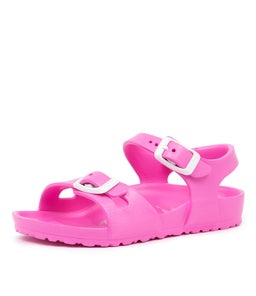 RIO KIDS EVA JNR BK NEON PINK EVA