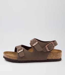 ROMA BIRKO FLOR TOT BK MOCCA NUBUCK
