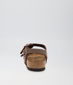 ROMA BIRKO FLOR TOT BK MOCCA NUBUCK