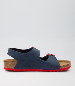 MILANO BF JNR BK BK NAVY RED BIRKOFLOR
