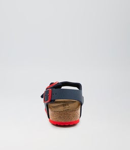 MILANO BF JNR BK BK NAVY RED BIRKOFLOR