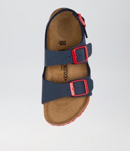 MILANO BF JNR BK BK NAVY RED BIRKOFLOR
