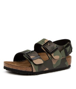 MILANO BF TOT BK BK CAMO GREEN BIRKOFLOR