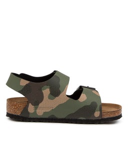 MILANO BF TOT BK BK CAMO GREEN BIRKOFLOR