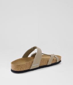 MAYARI VEGAN BK GREY TAUPE BIRKIBUC