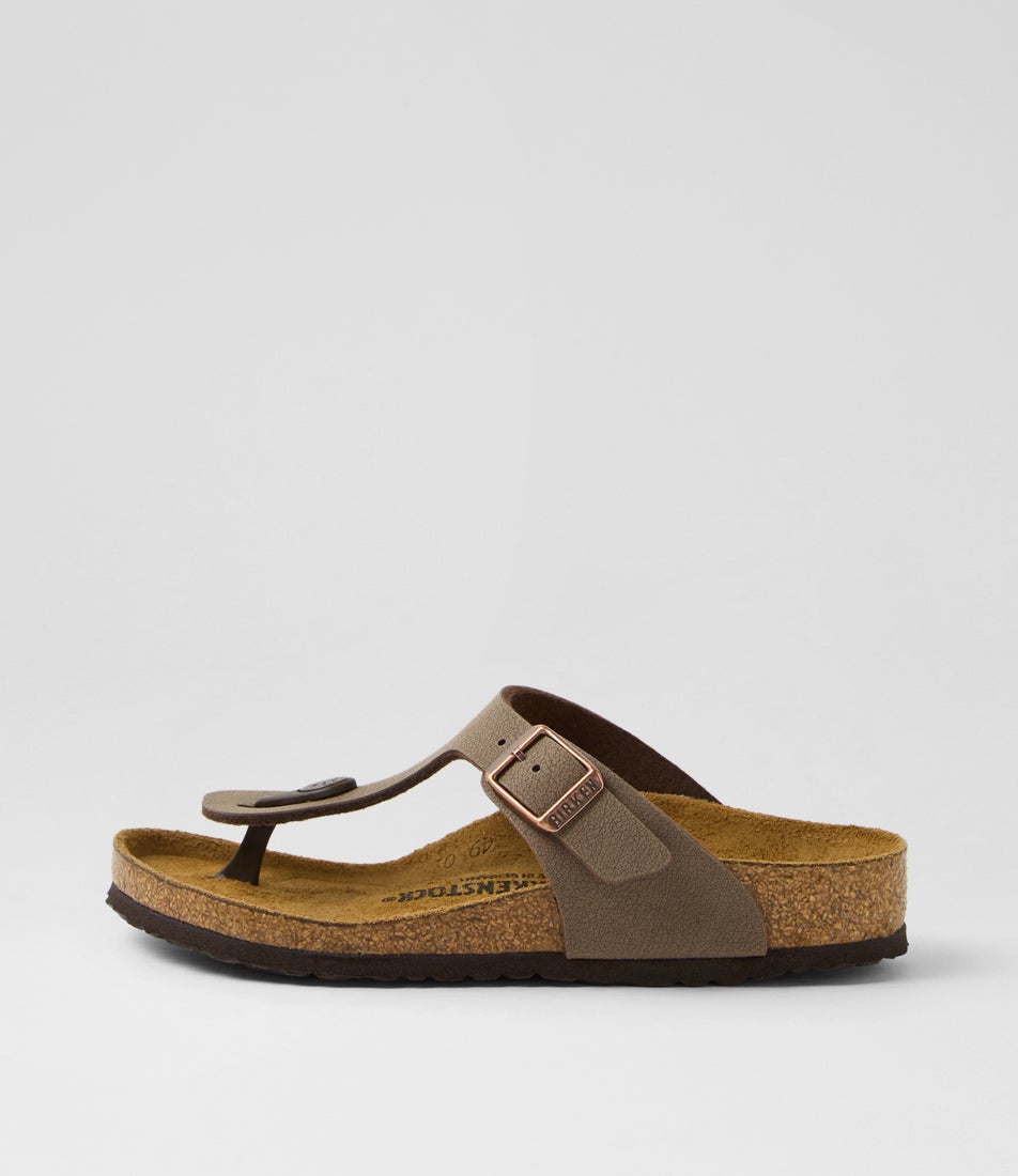 Gizeh Kids Jnr Mocca Birkibuc Thongs Gizeh Kids Jnr Mocca Birkibuc Thongs