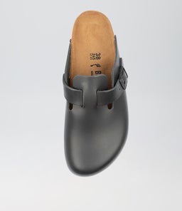BOSTON W NARROW BK BLACK SMOOTH LEATHER