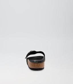 MADRID BIG BUCKLE W BK BLACK BLACK OILED LEATHER