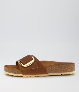 MADRID BIG BUCKLE W BK COGNAC COGNAC OILED LEATHER