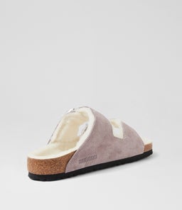 ARIZONA SHEARLING BK FADED PURPLE SUEDE
