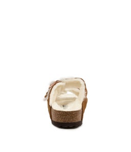 ARIZONA SHEARLING BK MINK SUEDE LEATHER