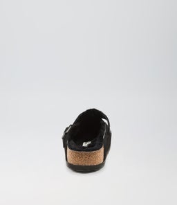 BOSTON SHEARLING BK BLACK SUEDE LEATHER