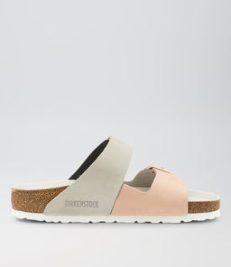 ARIZONA SPLIT BK MINERAL LIGHT ROSE NUBUCK LEATHER