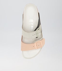 ARIZONA SPLIT BK MINERAL LIGHT ROSE NUBUCK LEATHER