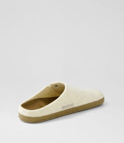 ZERMATT BK ECRU WOOL FELT