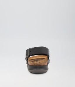 MILANO CROSS TOWN BK BLACK WAXY LEATHER