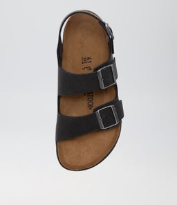 MILANO CROSS TOWN BK BLACK WAXY LEATHER