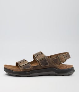 MILANO CROSS TOWN BK FADED KHAKI WAXY LEATHER